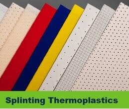 thermoplastic splinting materials